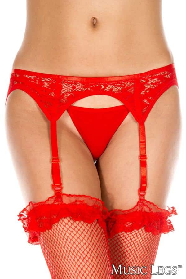 Porte-Jarretelles en Dentelle - 7700 - Music Legs – Image 3