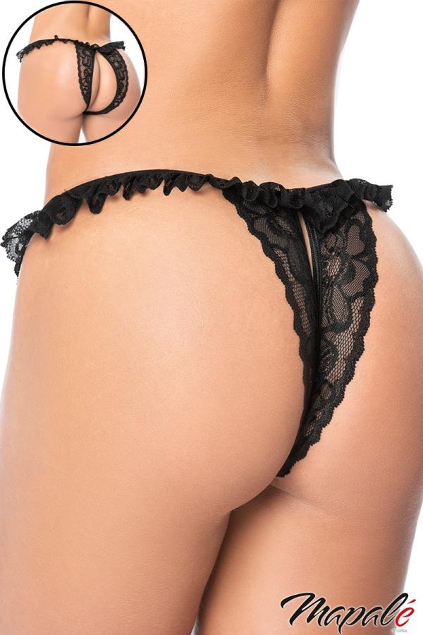 Thong en Dentelle Sans-Entre-Jambes - 119 - Mapalé – Image 2