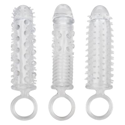 3 Piece Textured Extension Set - Ensemble d'Extension - Califonia Exotics