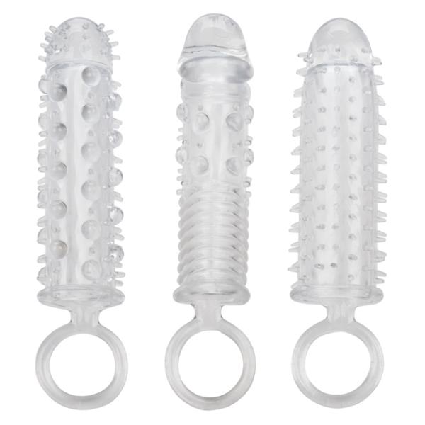 3 Piece Textured Extension Set - Ensemble d'Extension - Califonia Exotics