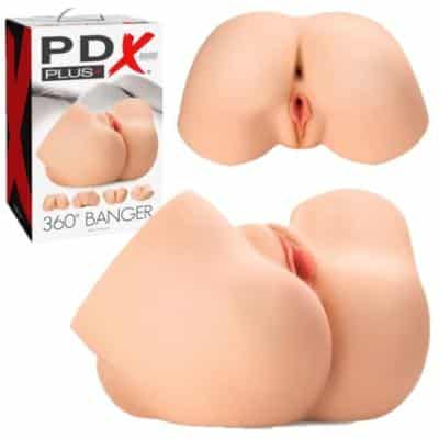 360º Banger - Masturbateur Taille Réel - PDX Plus+