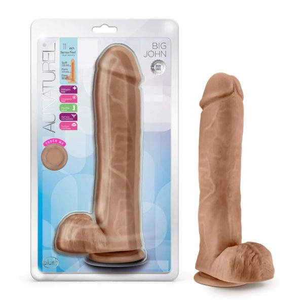 Big John - Au Naturel - Gode Réalise XL - Blush – Image 7
