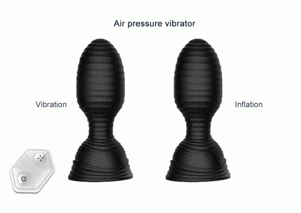 Bubbly - Plug Anale Gonflable avec Distance - Anal Pleasure – Image 5