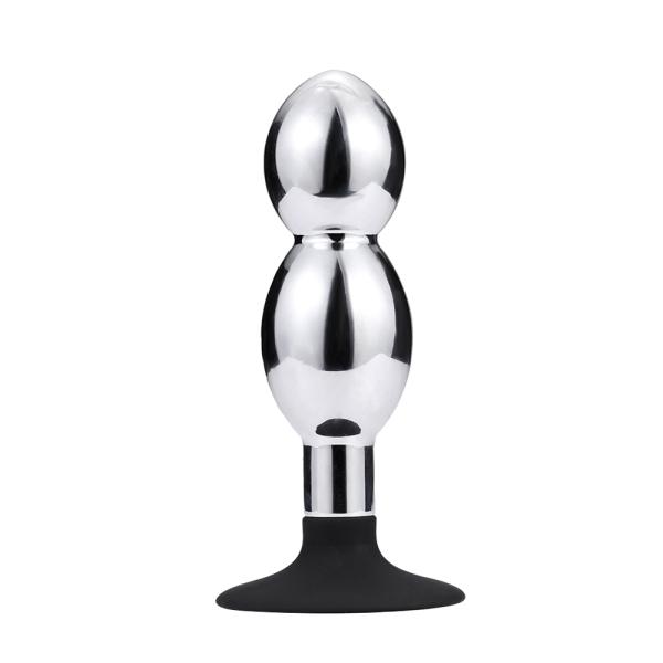Bubby Anal Plug - Plug Anal en Métal avec Silicone - Anal Pleasure