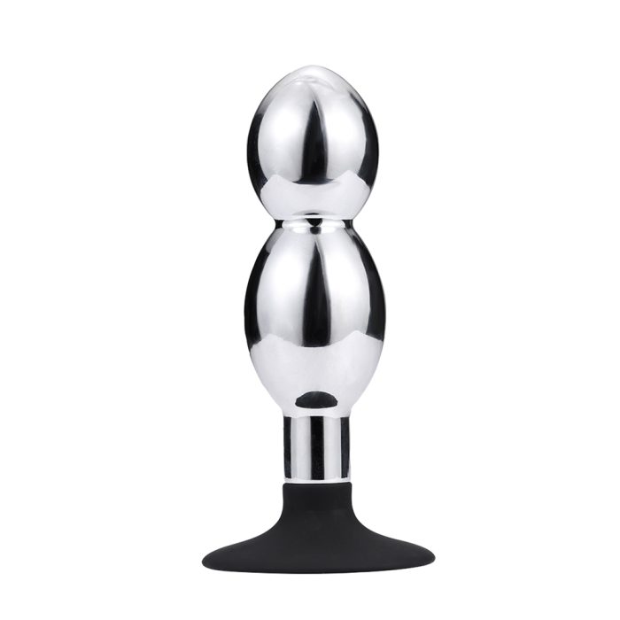 Bubby Anal Plug - Plug Anal en Métal avec Silicone - Anal Pleasure