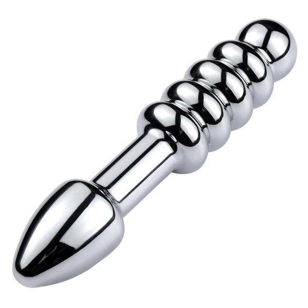 Double Bubble - Gode en Métal - Butt Plug Metal