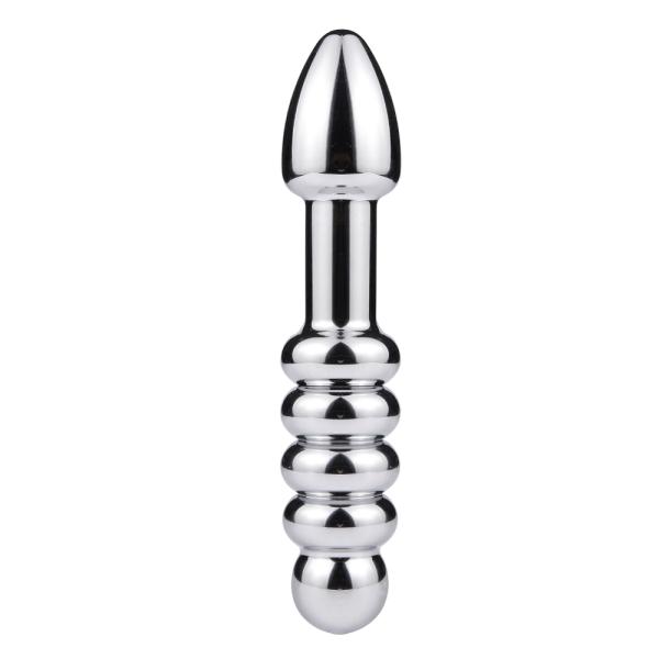 Double Bubble - Gode en Métal - Butt Plug Metal