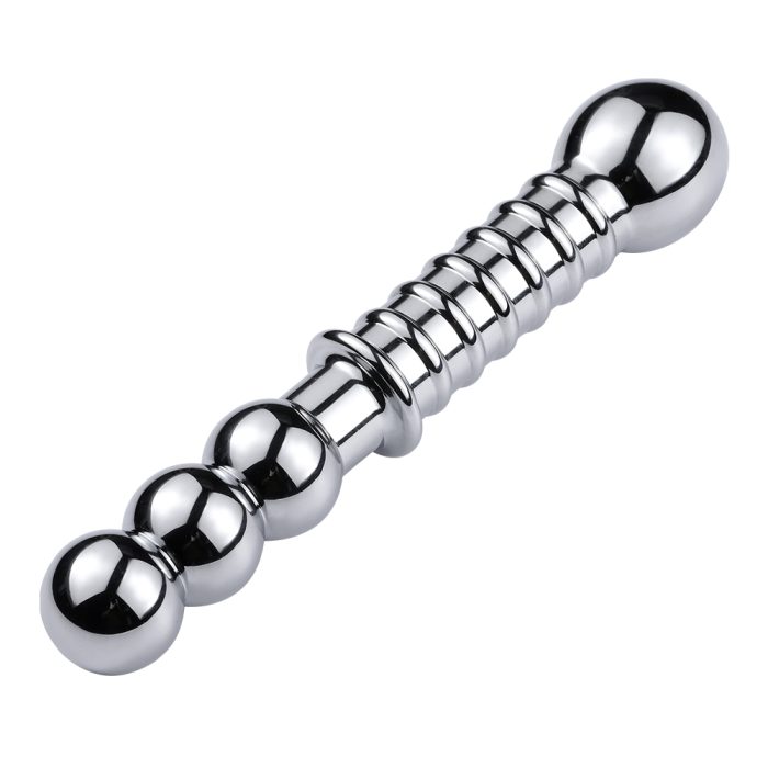 Double Rib - Gode en Métal - Butt Plug Metal