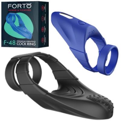 F-48 Perineum Vibrating Cock Ring - Anneau Vibrant Rechargeable - Forto