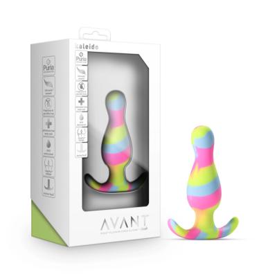 Kaleido - Avant - Plug Anale en Silicone - Blush