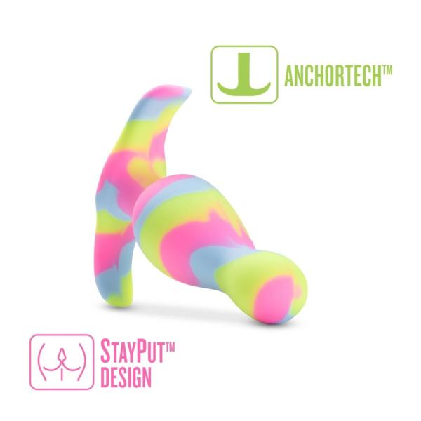 Kaleido - Avant - Plug Anale en Silicone - Blush – Image 3