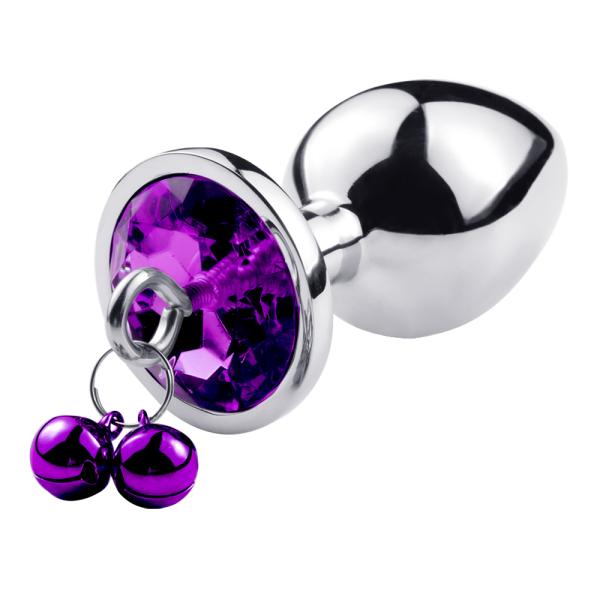 Plug Anal avec Bijou avec Laisse – Image 4