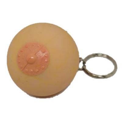 Porte-Clés Seins Anti-Stress