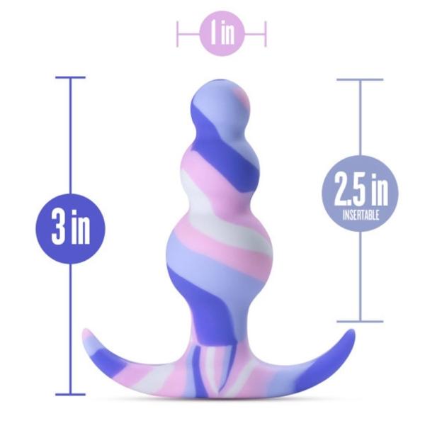 Twilight - Avant - Plug Anale en Silicone - Blush – Image 4