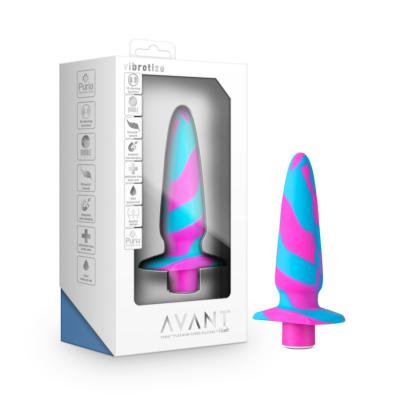 Vibrotize - Avant - Plug Anale Vibrante Rechargeable - Blush