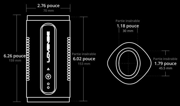 Calor - Masturbateur Chauffant avec Application – Bluetooth - Lovense – Image 7