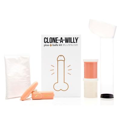 Clone-A-Willy Plus + Balls Kit - Ensemble Maison de Moulage à Pénis