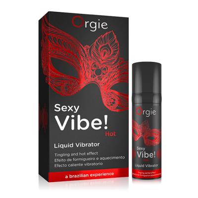 Hot Sexy Vibe! - Gel Réchauffant et Stimulant pour Couple - Orgie
