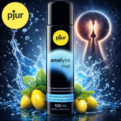 Pjur analyse me! Hydratant – Lubrifiant à Base d’Eau Hyaluronane pour Sexe Anal