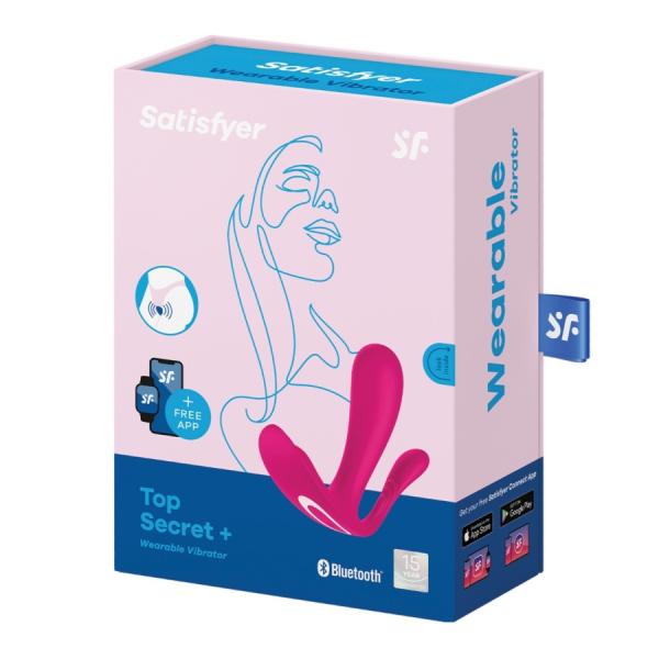 Top Secret+ - Vibrateur Portable avec Application - Bluetooth - Satisfyer – Image 9