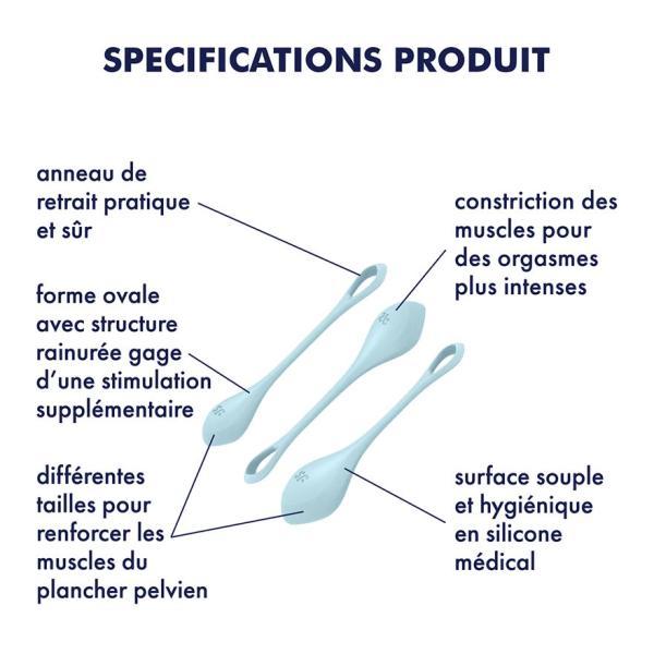 Yoni Power 2 - Ensemble de Boules de Geisha - Satisfyer – Image 4