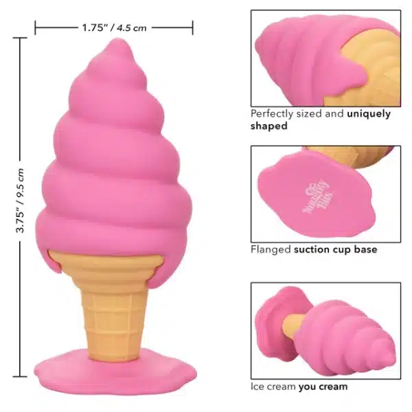 Yum Bum Ice Cream Cone Butt Plug - Plug Anale - Naughty Bits* – Image 6