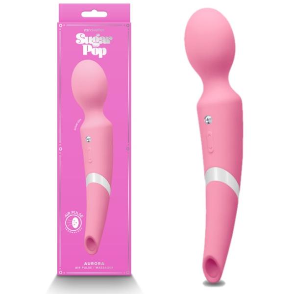 Aurora - Sugar Pop - Vibromasseur et Impulsions d’Air - Ns Novelties