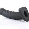 Banx Ribbed Black - Nexus Collection - Gode Creux - Sportsheets – Image 2