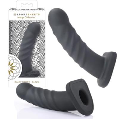 Banx Ribbed Black - Nexus Collection - Gode Creux - Sportsheets