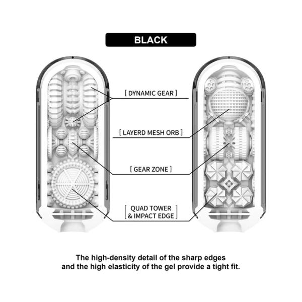 Black - Flip O Gravity - Masturbateur - Tenga – Image 8