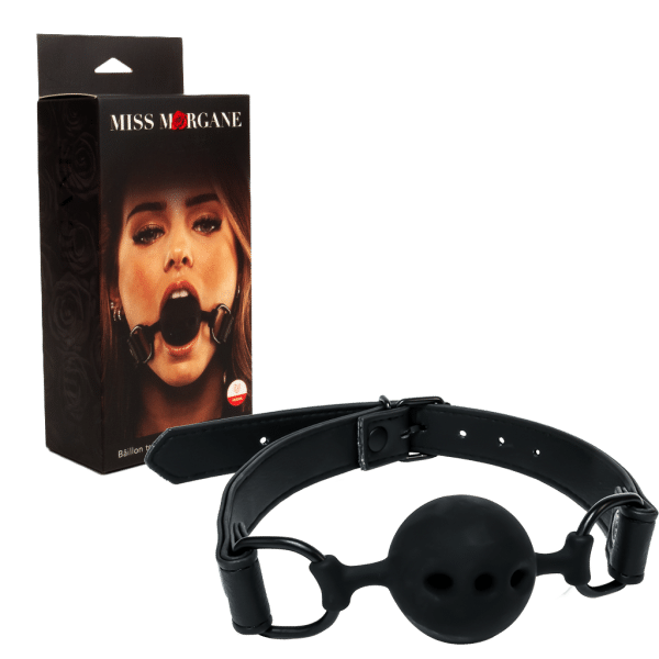 Breathable Ball Gag - Bâillon Troué - Miss Morgane