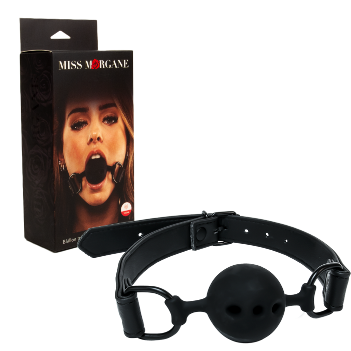 Breathable Ball Gag - Bâillon Troué - Miss Morgane