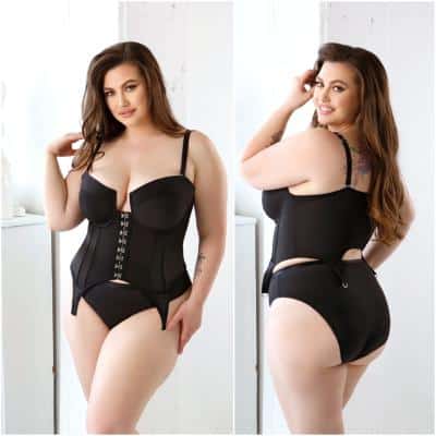 Bustier - FA646X - Grande Taille - Fantasy Lingerie