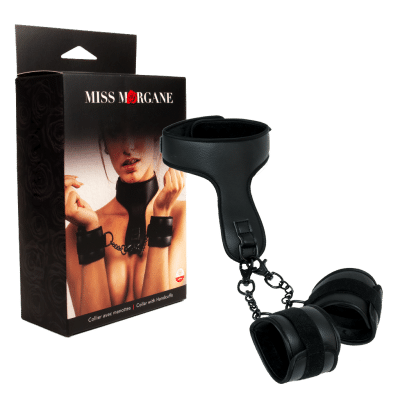 Collar with Handcuffs - Collier avec Menottes - Miss Morgane