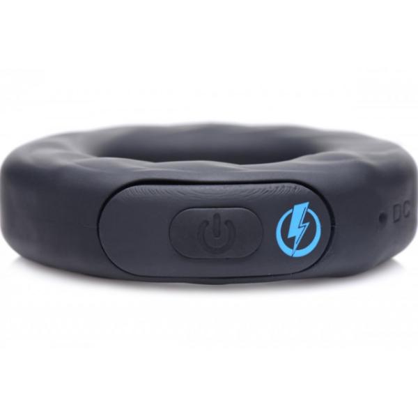 E-Stim + Vibrating C-ring - Anneau d'Érection Électro - E-Stim Zeus – Image 2