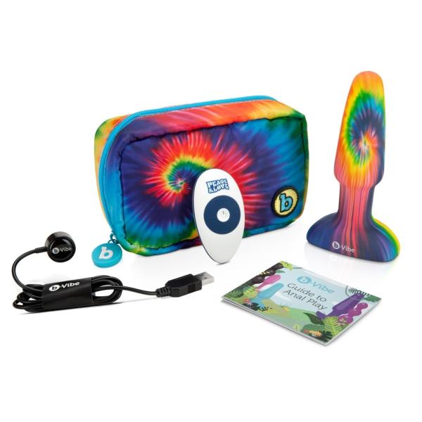 Ensemble Rimming Plug Peace & Love - Plug Anale Anulingus - B-Vibe – Image 2