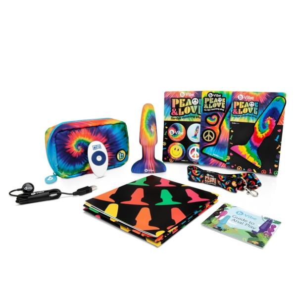 Ensemble Rimming Plug Peace & Love - Plug Anale Anulingus - B-Vibe – Image 9
