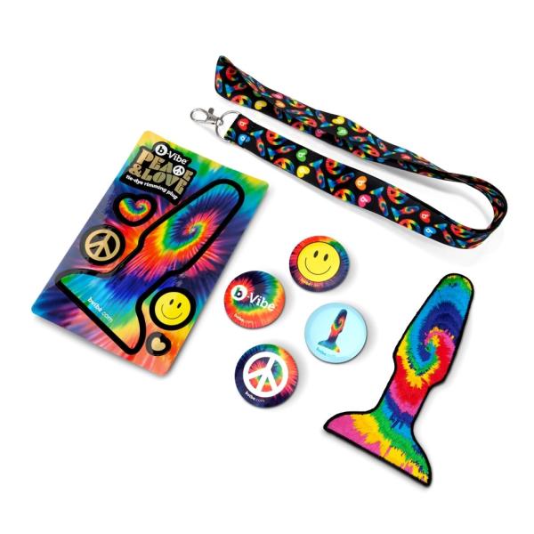 Ensemble Rimming Plug Peace & Love - Plug Anale Anulingus - B-Vibe – Image 8
