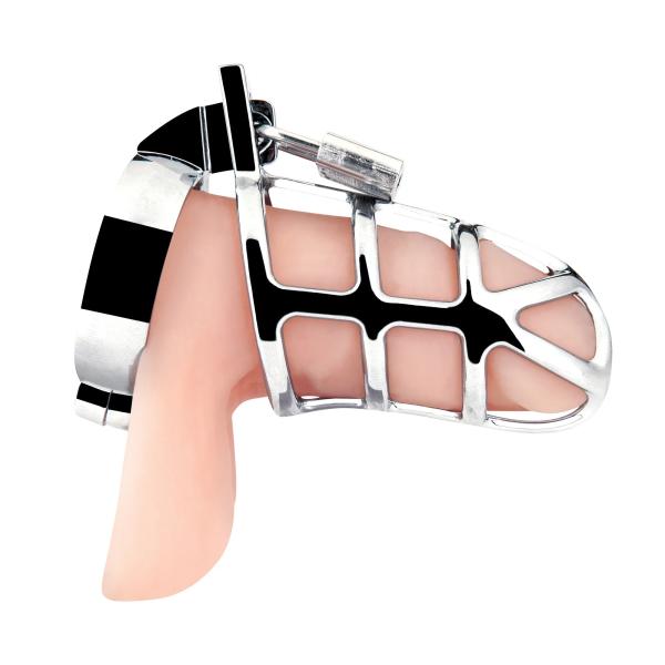 Enslave Cock Cage - Cage de Chasteté - Blue Line – Image 2