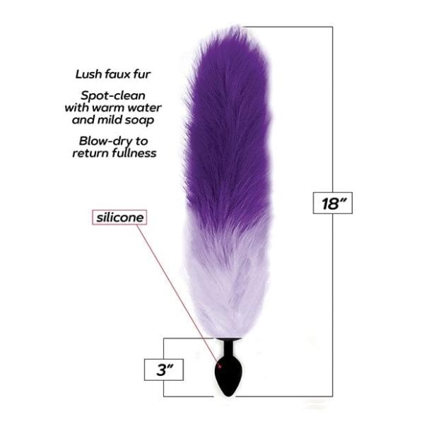 Foxy Fox Tail Silicone Butt Plug - Plug Anale avec Queue - Icon Brands – Image 5