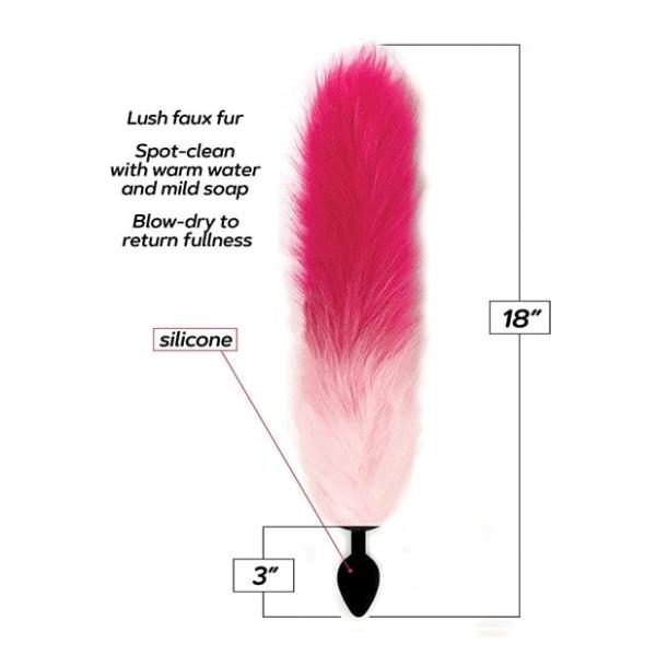 Foxy Fox Tail Silicone Butt Plug - Plug Anale avec Queue - Icon Brands – Image 2