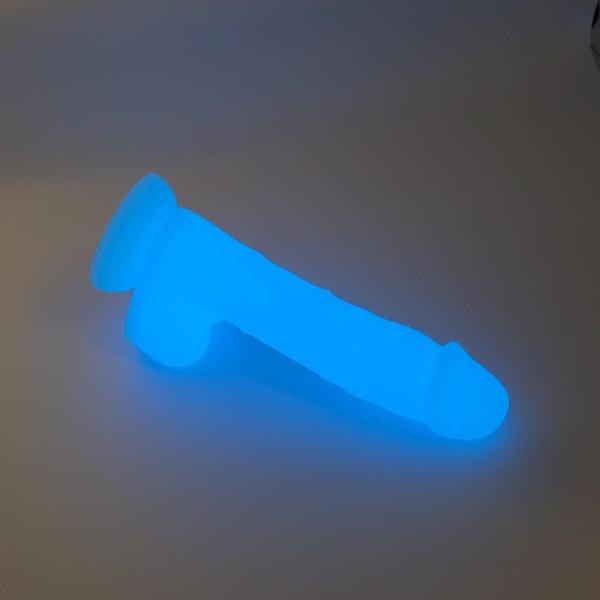Gode Glow Liquid Pleasure 7 – Silicone Fluorescent & Ultra-Doux – Image 6