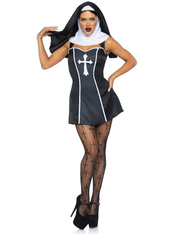 Nonne Coquine - Costume - 86984 - Leg Avenue – Image 3