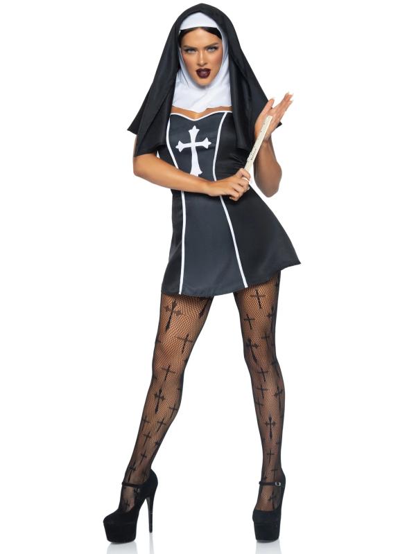 Nonne Coquine - Costume - 86984 - Leg Avenue – Image 2