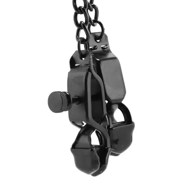 Open Press Clamp - Pinces à Mamelons avec Chaîne - Spartacus – Image 2