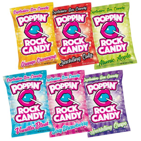 Popping Rock Candy - Bonbons Pétillants pour Sexe Oral