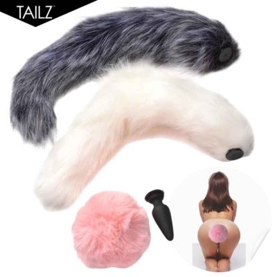 Plug anal Snap-On avec queues interchangeables Tailz