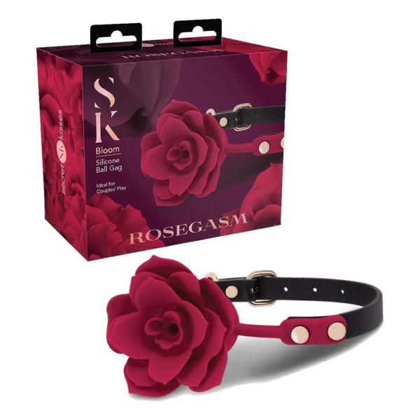Bloom - Silicone Gag Ball - Bâillon - Rosegasm