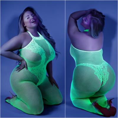 Bodystocking - FA2112X - Grande Taille - Fantasy Lingerie