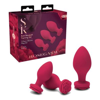 Butt Bouquet Training Set - Ensemble de Plugs Anales - Rosegasm